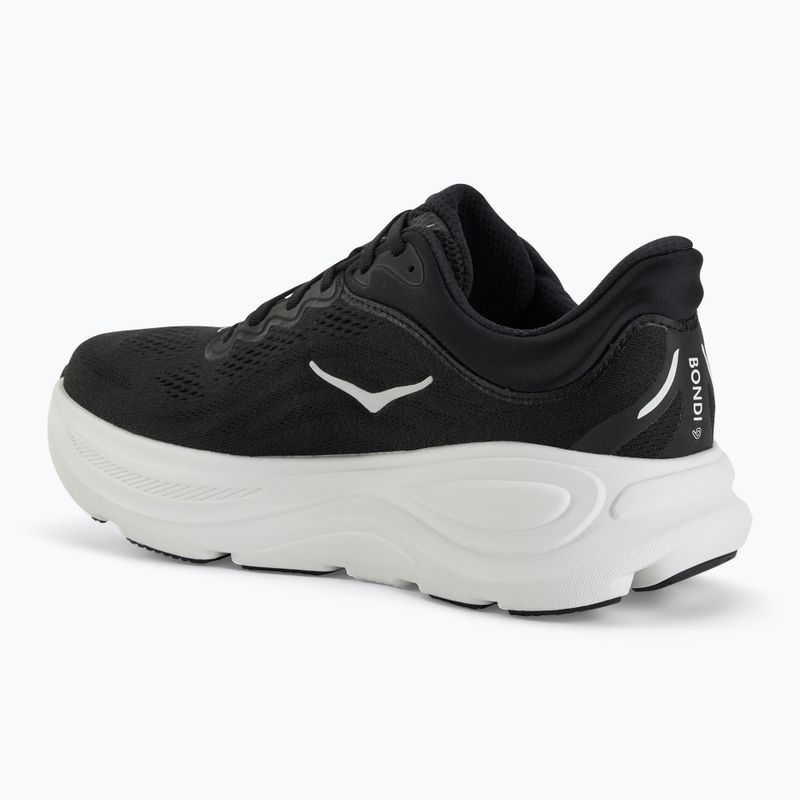 Pantofi de alergare pentru bărbați HOKA Bondi 9 Wide negru/alb 3