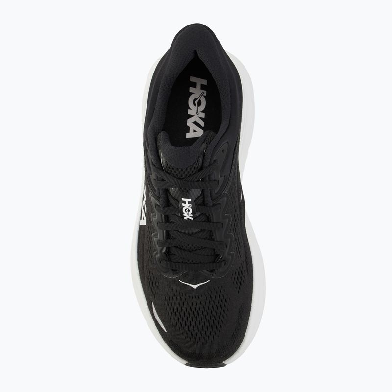 Pantofi de alergare pentru bărbați HOKA Bondi 9 Wide negru/alb 5