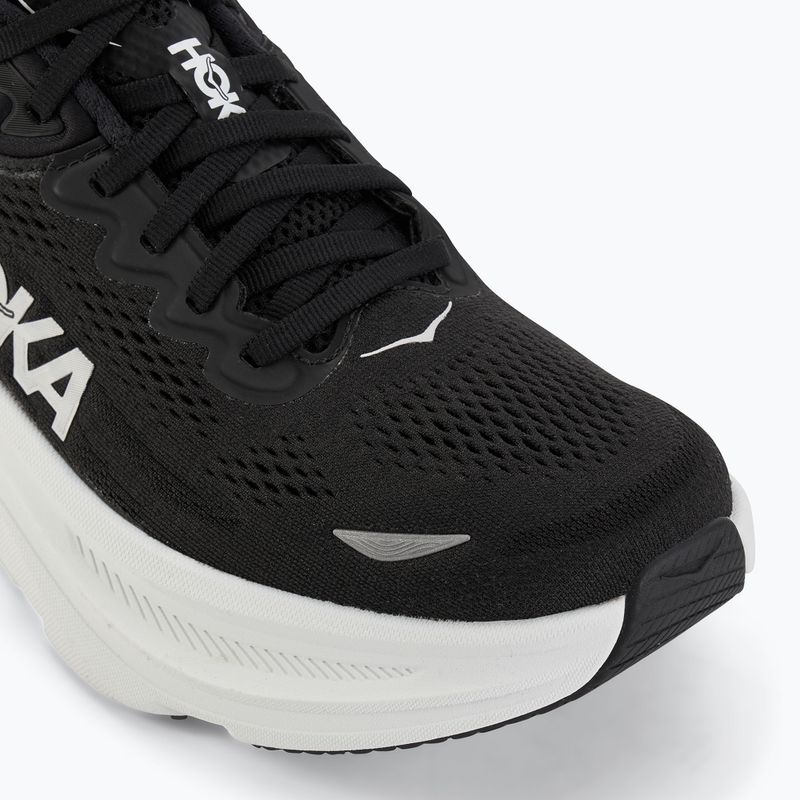 Pantofi de alergare pentru bărbați HOKA Bondi 9 Wide negru/alb 7