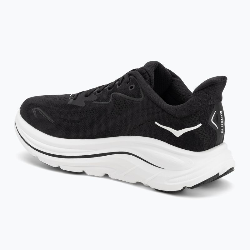 Încălțăminte de alergare pentru femei  HOKA Clifton 10 black/white 3