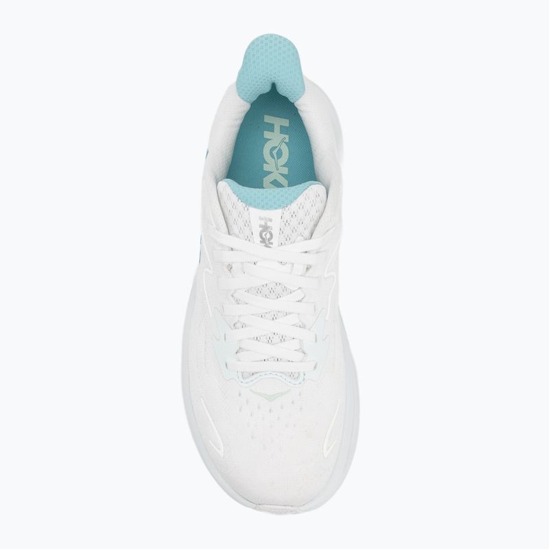 Încălțăminte de alergare pentru femei  HOKA Clifton 10 white/cielo blue 5