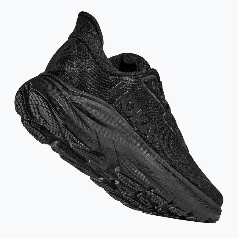 Încălțăminte de alergare pentru bărbați HOKA Clifton 10 Wide black/black 4