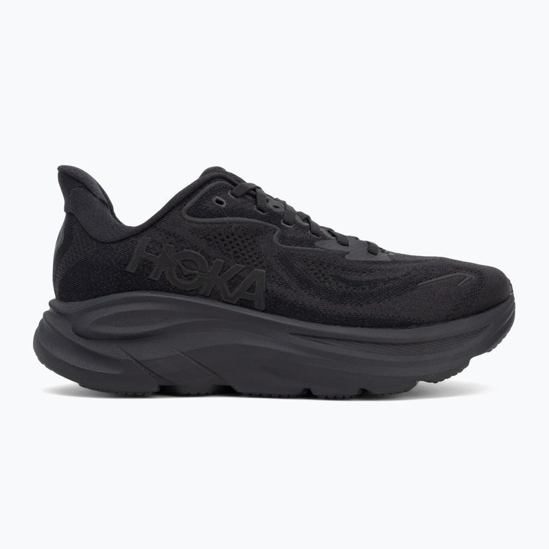 Încălțăminte de alergare pentru bărbați HOKA Clifton 10 Wide black/black 2