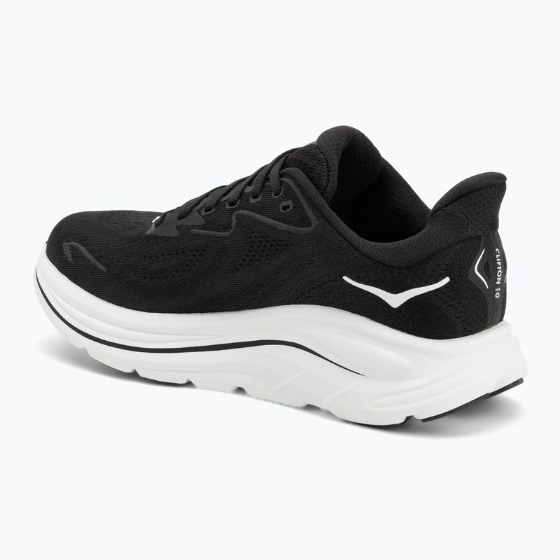 Încălțăminte de alergare pentru femei  HOKA Clifton 10 Wide black/white 3