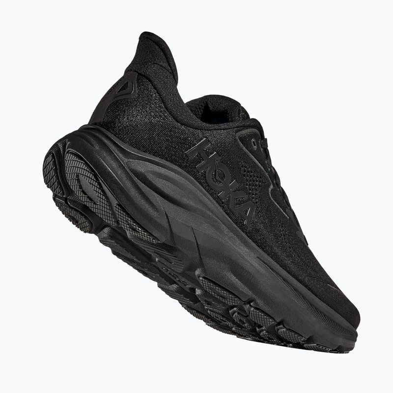Încălțăminte de alergare pentru bărbați HOKA Clifton 10 X-Wide black/black 11