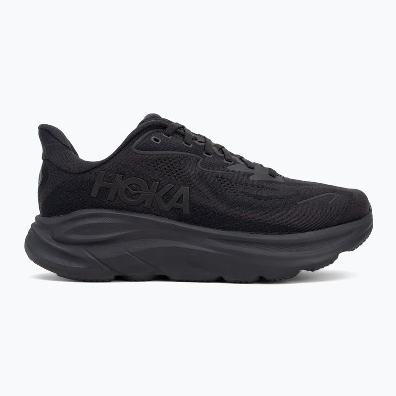 Încălțăminte de alergare pentru bărbați HOKA Clifton 10 X-Wide black/black 2