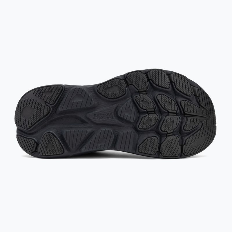 Încălțăminte de alergare pentru bărbați HOKA Clifton 10 X-Wide black/black 4