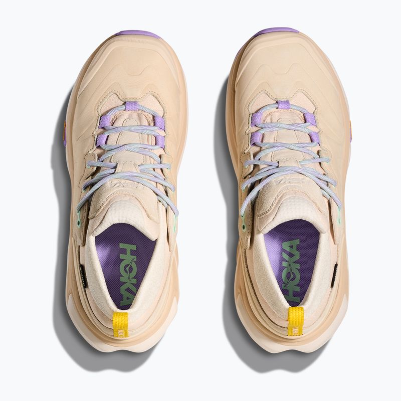 Cizme de drumeție pentru femei HOKA Kaha 3 Low GTX vanilla/mint fluorite 8