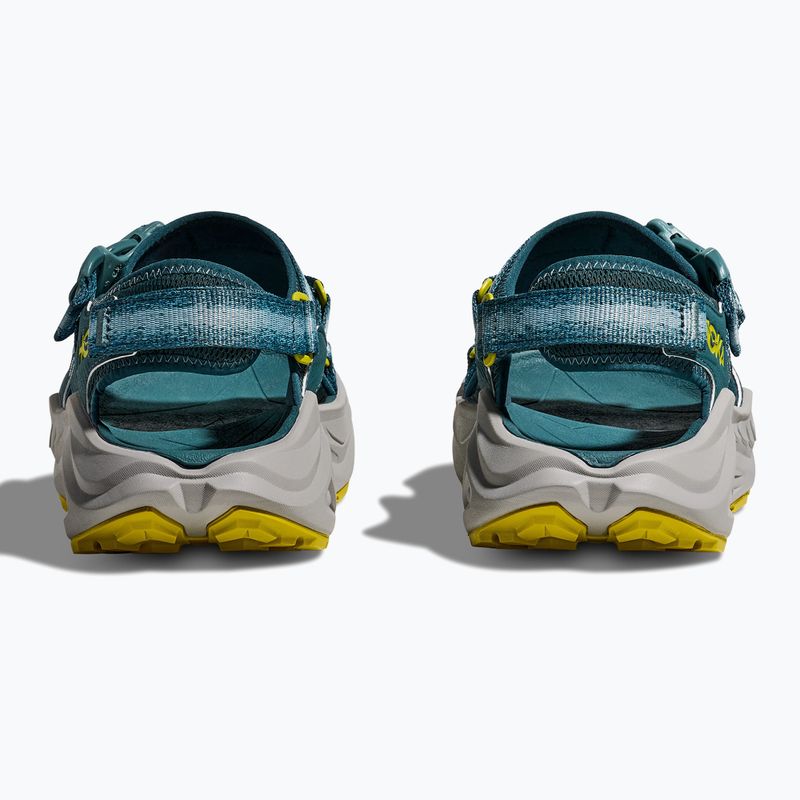 Sandale pentru bărbați HOKA Infini Hike TC green/sea moss/oat milk 12