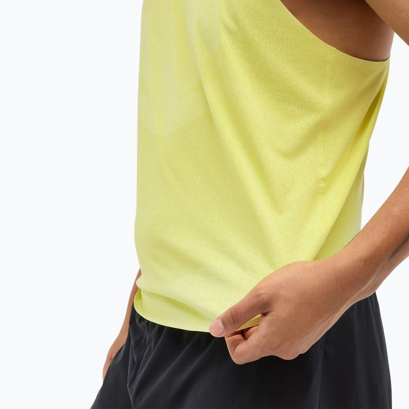Cămașă de alergare HOKA Race Singlet pentru bărbați hoka citrus 8