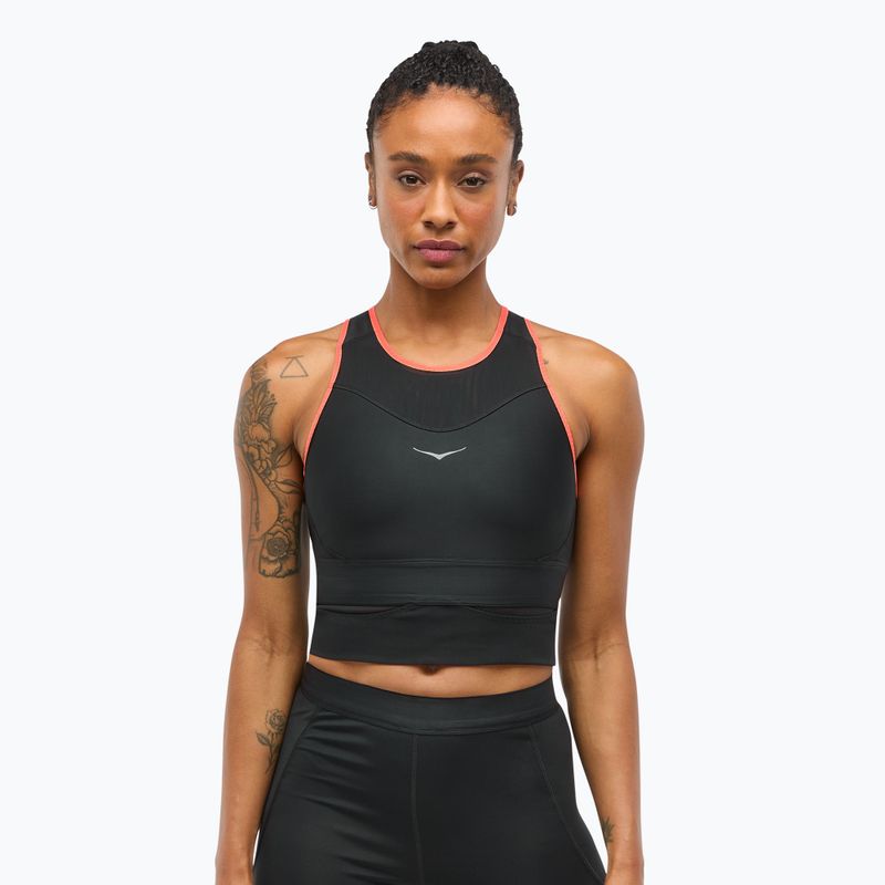 Sutien de antrenament HOKA Race Day black