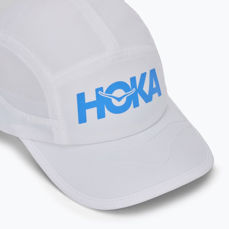 Șapcă  HOKA Run white 3