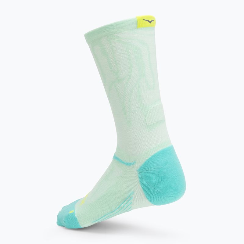 Șosete HOKA Clifton Crew Run mint fluornite 2