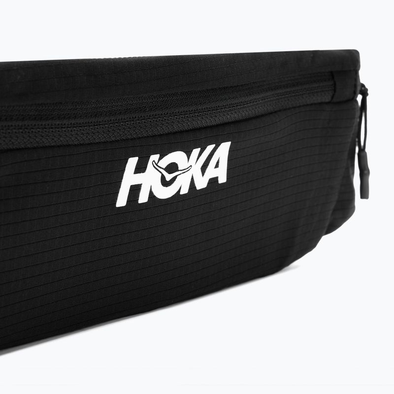 Centură de alergare HOKA Run black 4