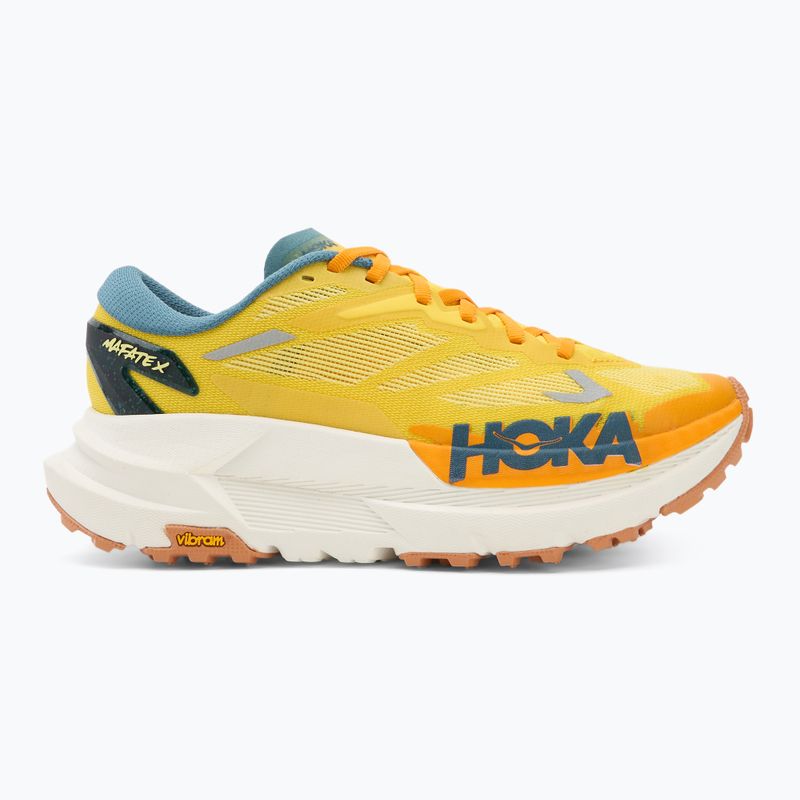 Încălțăminte de alergare pentru bărbați Hoka Mafate X zest/mountain fog 2