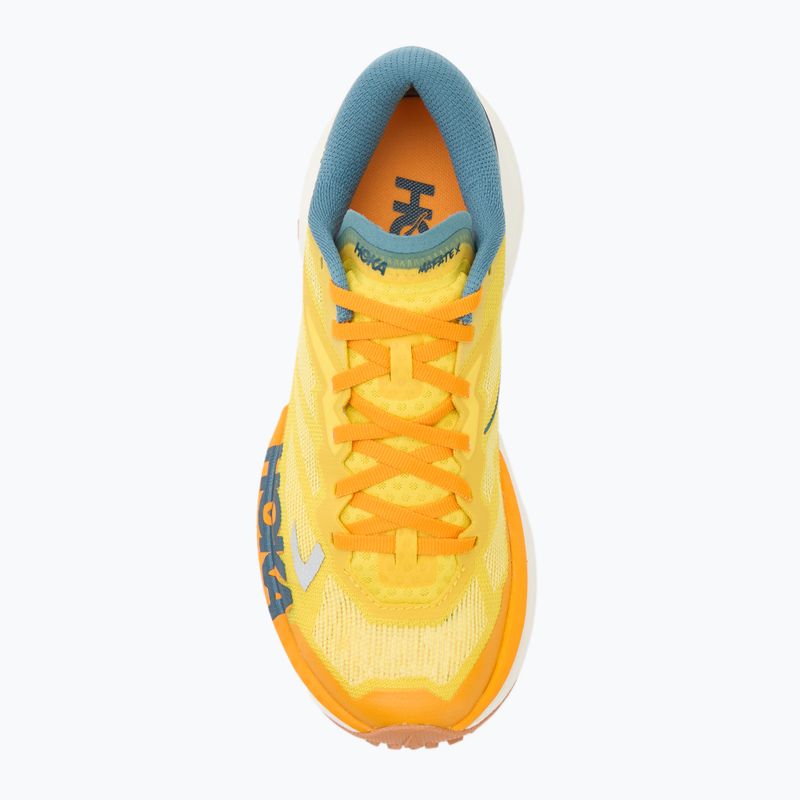 Încălțăminte de alergare pentru bărbați Hoka Mafate X zest/mountain fog 5