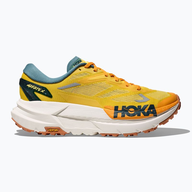 Încălțăminte de alergare pentru bărbați Hoka Mafate X zest/mountain fog 2
