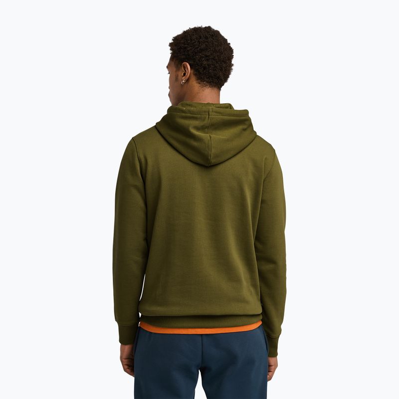 Hanorac pentru bărbați Timberland Tree Logo Hoodie dark olive 3