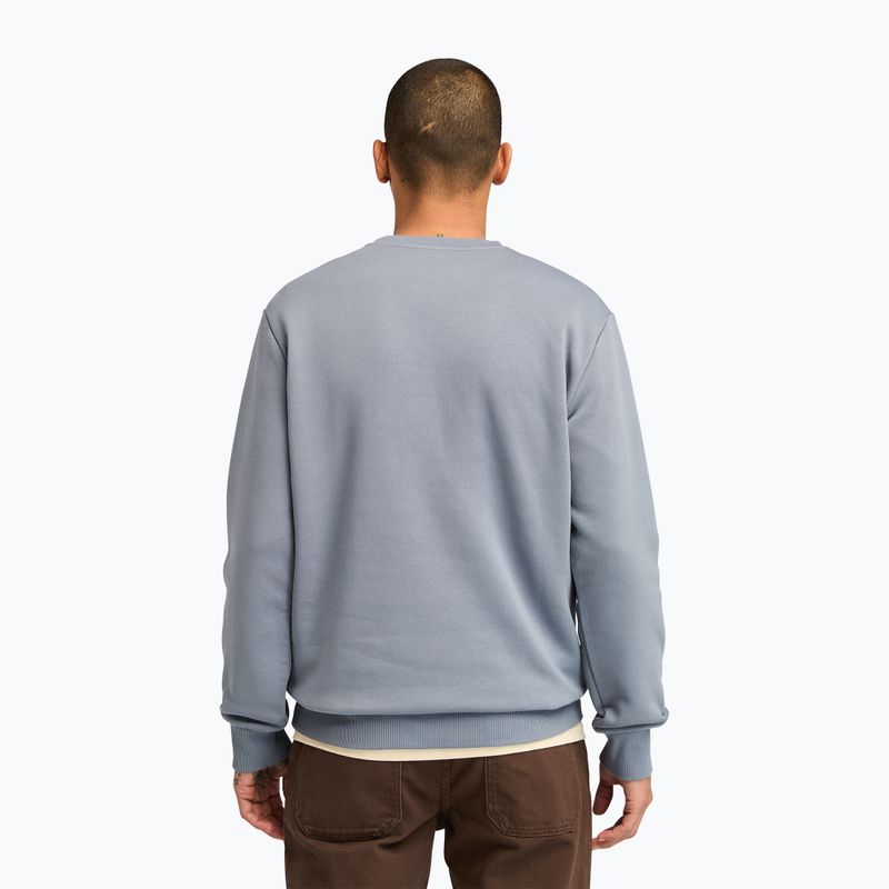 Bluză pentru bărbați Timberland Embroidery Tonal Crew Neck folkstone gray 3