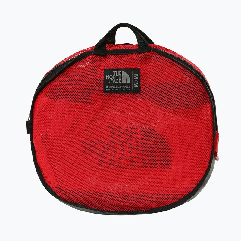 Geantă de voiaj The North Face Base Camp Duffel M 71 l roșu/negru 2