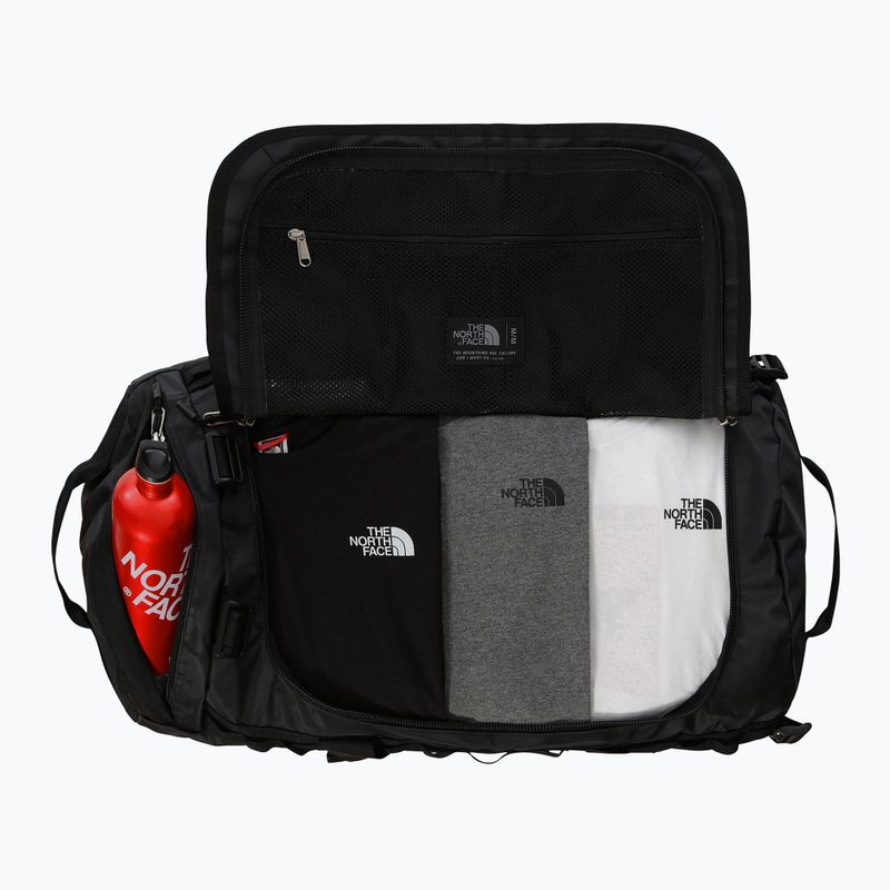 Geantă de voiaj The North Face Base Camp Duffel M 71 l black/white/npf 4