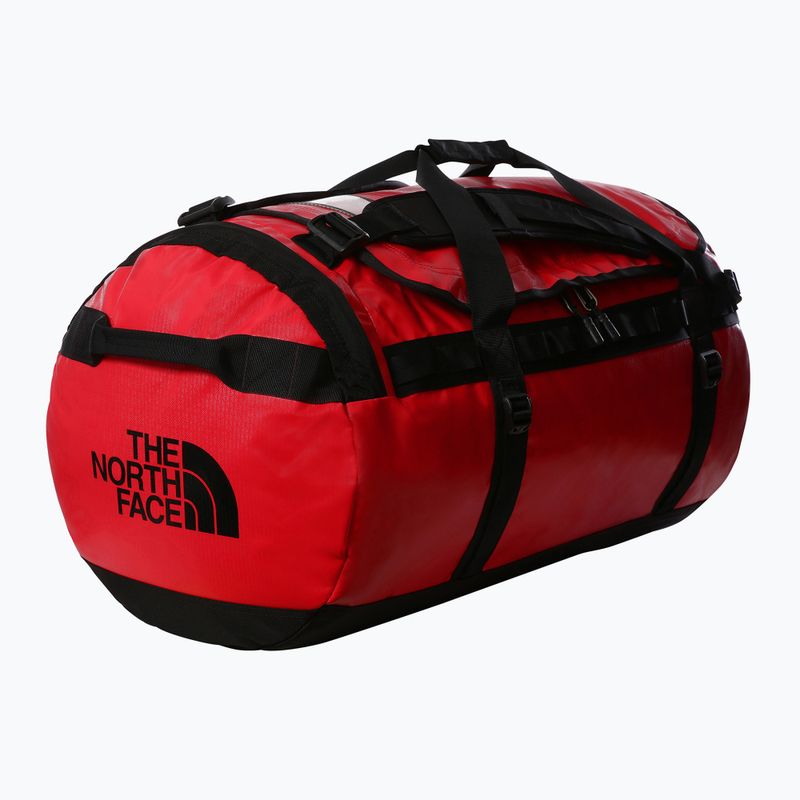 Geantă de voiaj The North Face Base Camp Duffel L 95 l red/black/npf