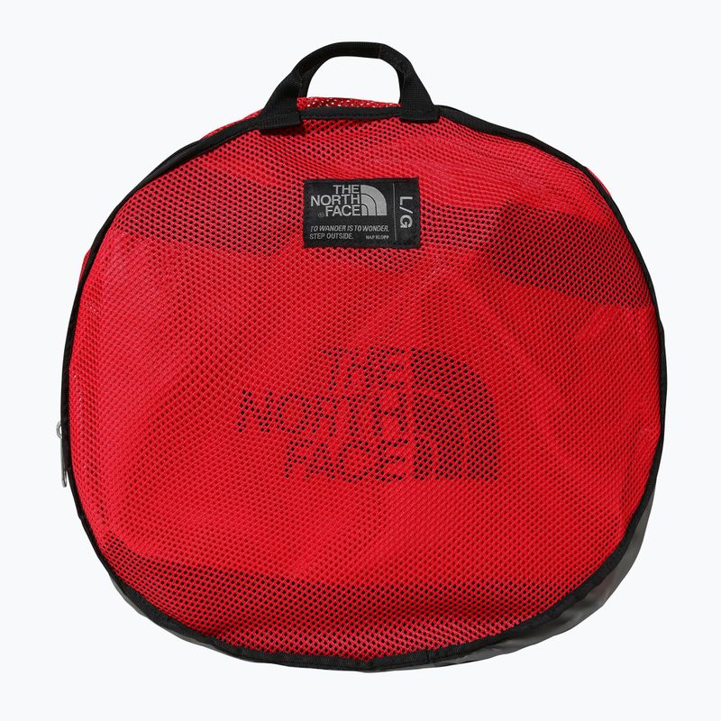 Geantă de voiaj The North Face Base Camp Duffel L 95 l red/black/npf 3