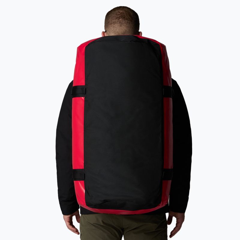 Geantă de voiaj The North Face Base Camp Duffel L 95 l red/black/npf 5