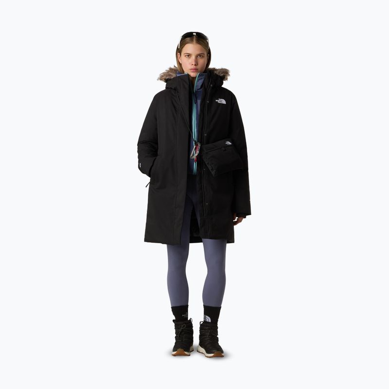 Geacă de puf pentru femei The North Face Arctic Parka neagră 2