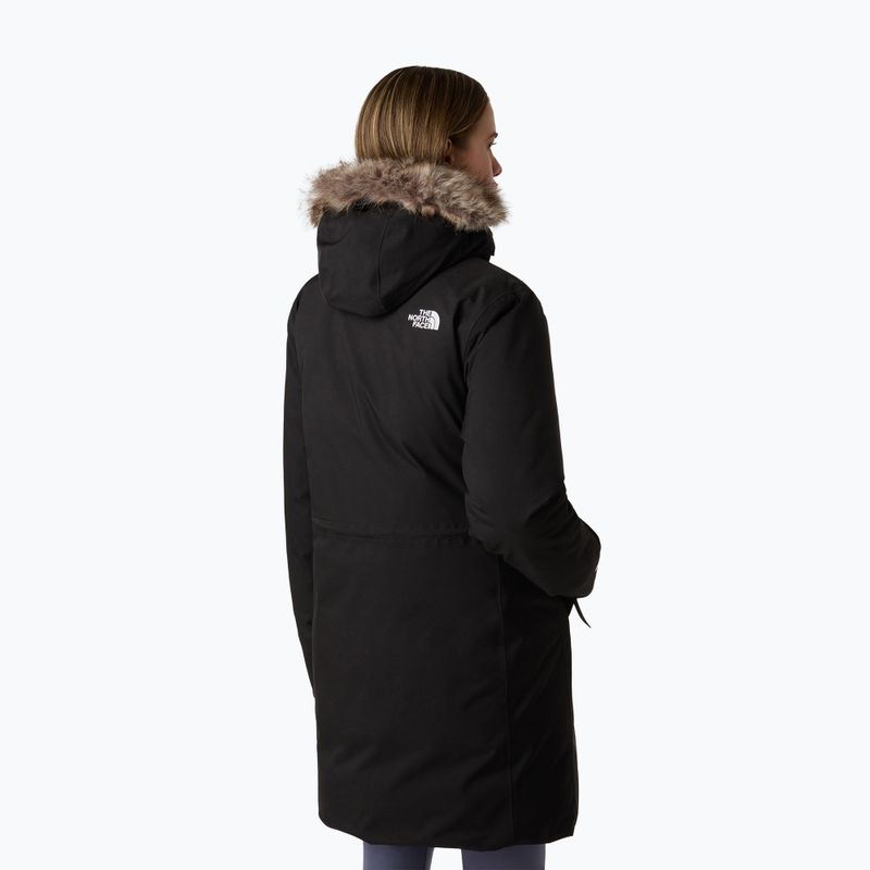 Geacă de puf pentru femei The North Face Arctic Parka neagră 3