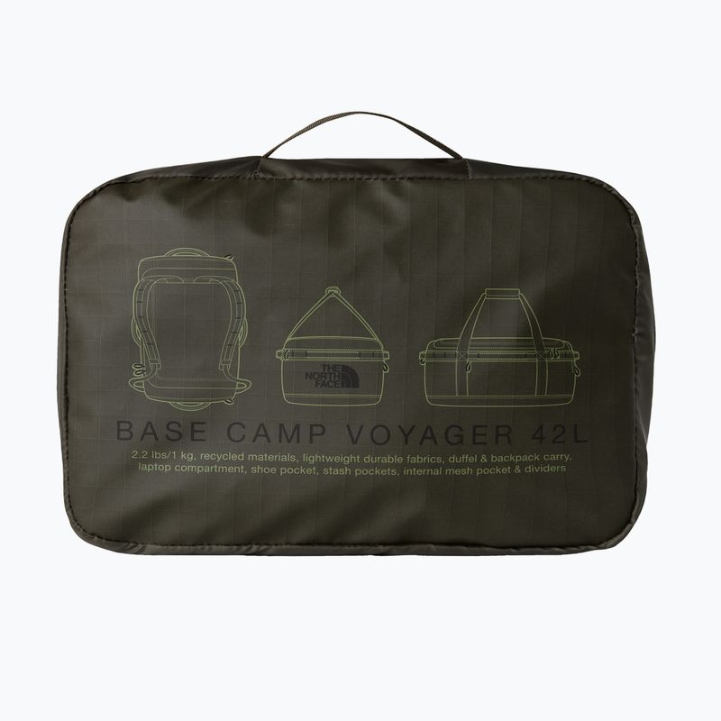 Geantă de călătorie The North Face Base Camp Voyager Duffel 42 l new taupe green 5