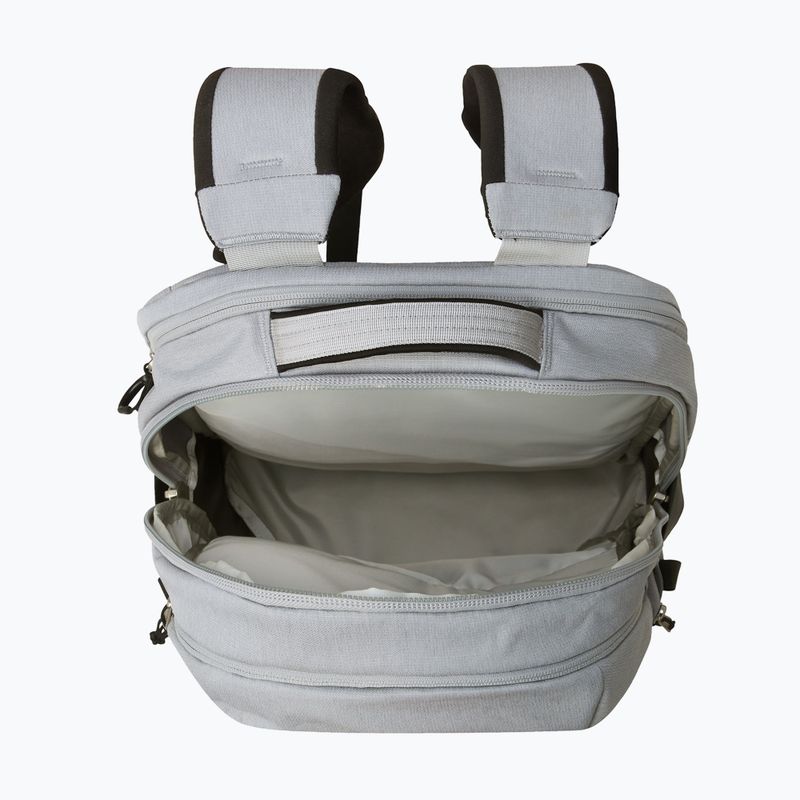 Rucsac urban The North Face Surge 31 l melt grey dark heather/tnf black 4