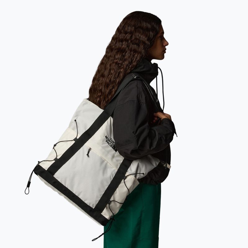 Geantă The North Face Borealis Tote 22 l gardenia white/black 5