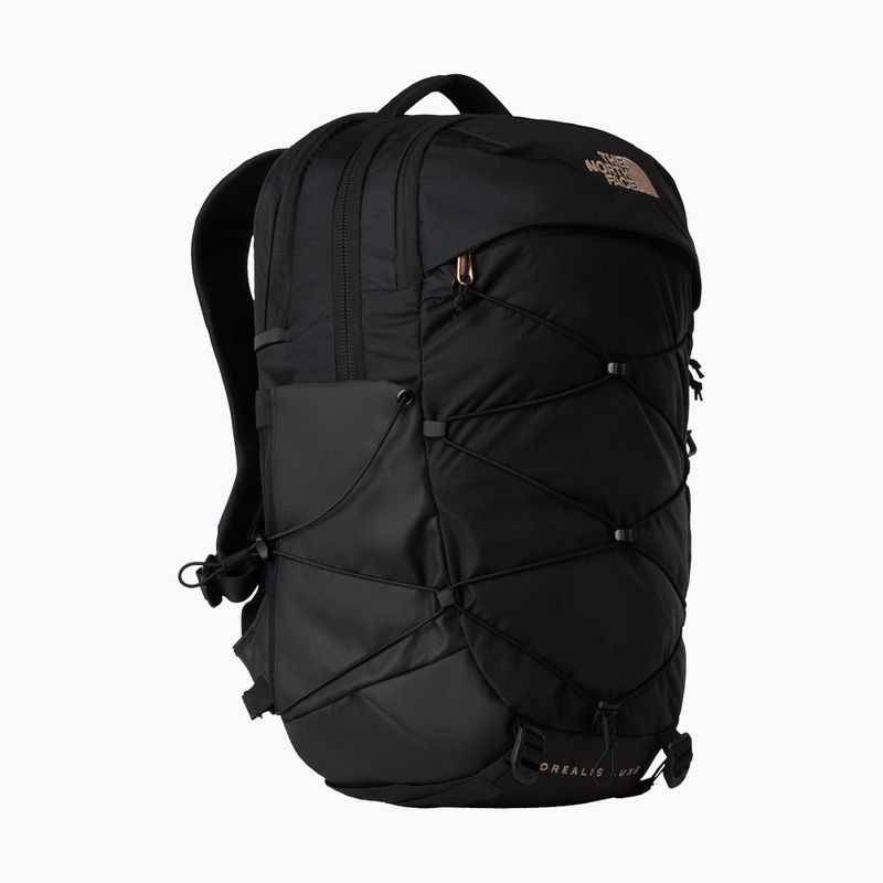 Rucsac urban damă The North Face Borealis Luxe 27 l negru/coral ars metalic