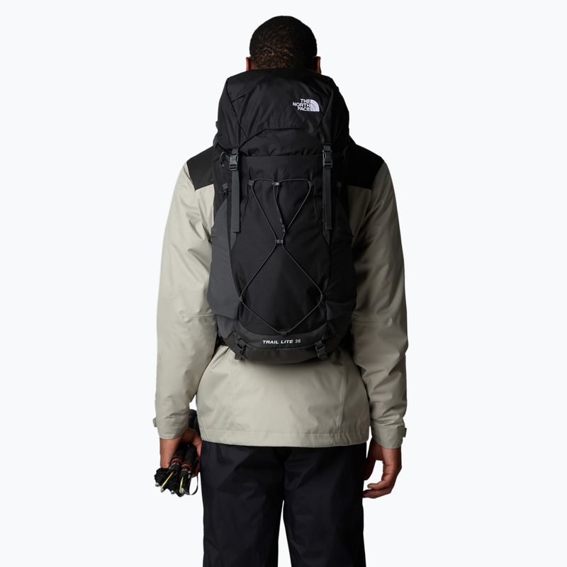 Rucsac de trekking pentru bărbați The North Face Trail Lite 36 l black/asphalt grey 6