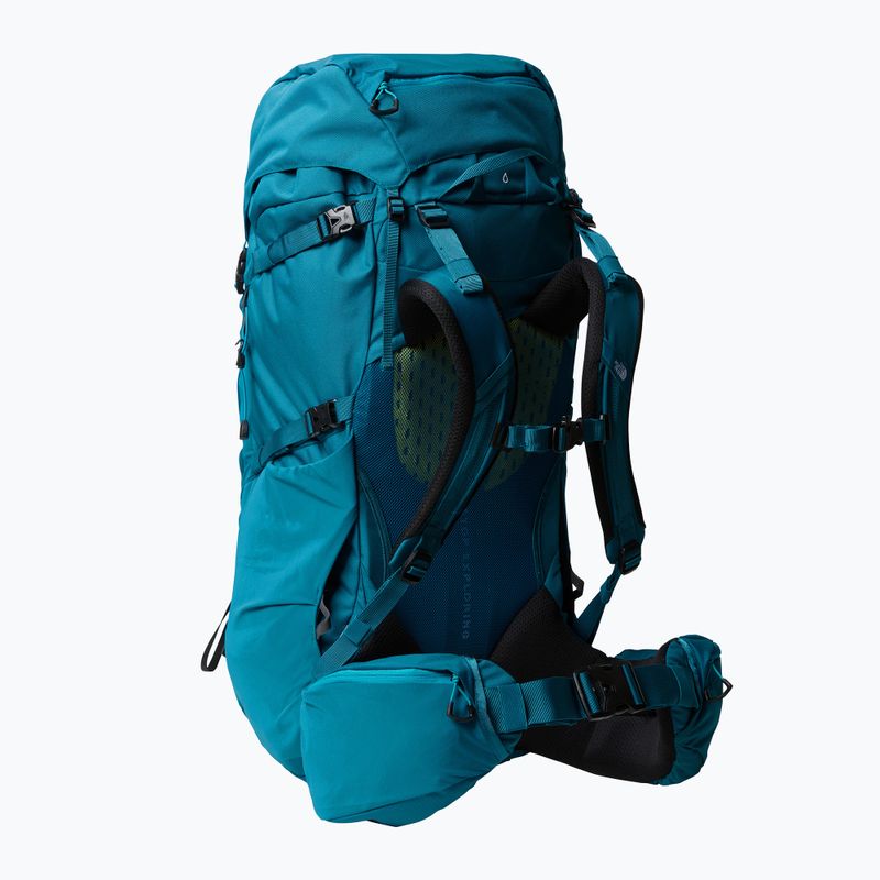 Rucsac de trekking pentru femei The North Face Terra 55 l blue moss/sapphire slat 2