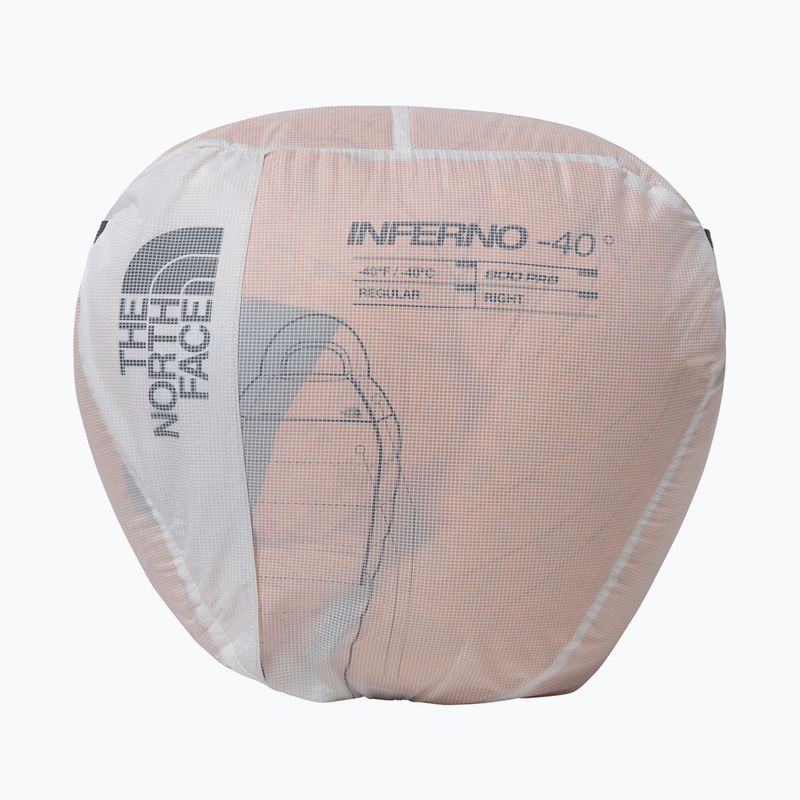 Sac de dormit The North Face Inferno -40F/-40C 193/right brushfire orange/tnf black 6