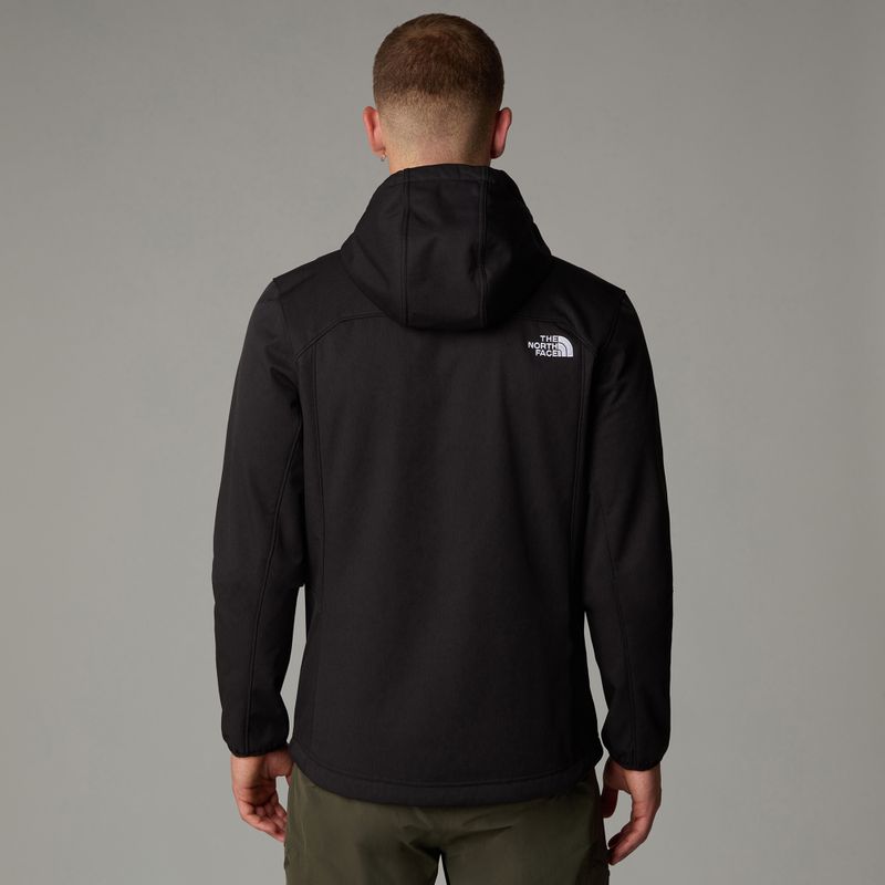 Geacă softshell pentru bărbați The North Face Quest Hooded black 3