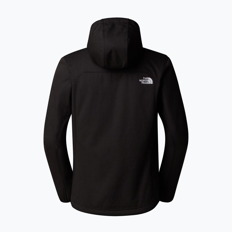 Geacă softshell pentru bărbați The North Face Quest Hooded black 6