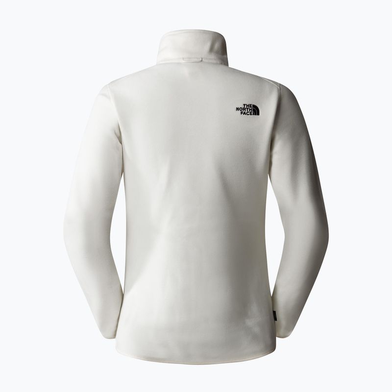 Hanorac pentru femei The North Face 100 Glacier FZ white dune/npf 6