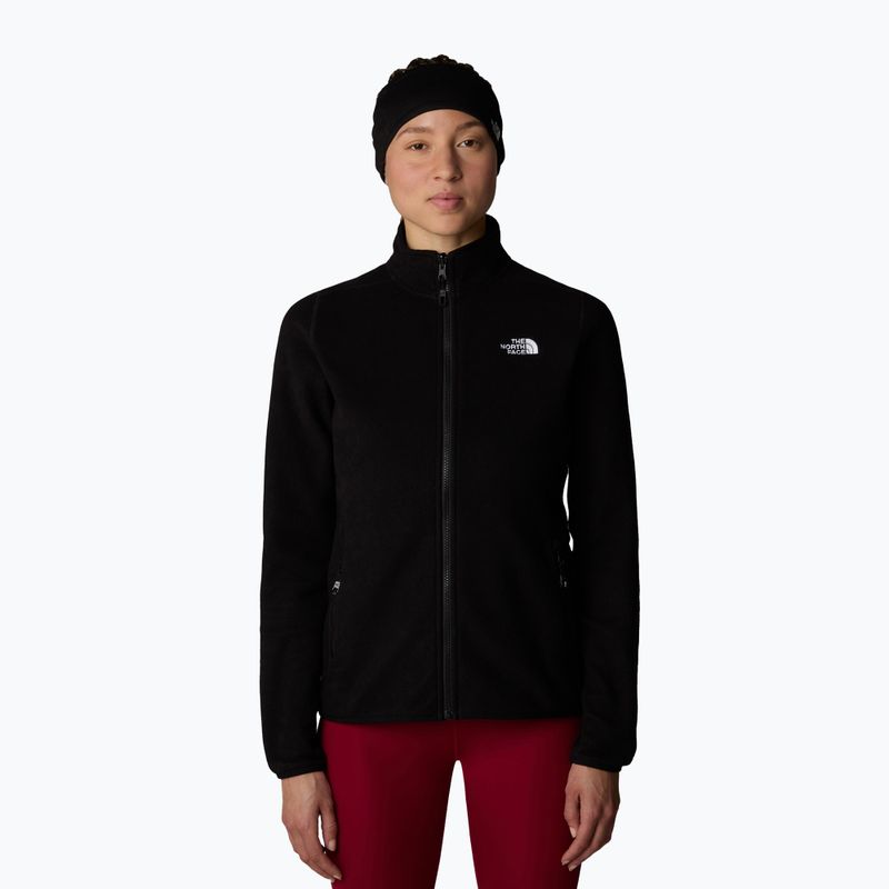 Hanorac pentru femei The North Face 100 Glacier FZ black/npf 4