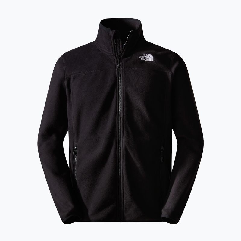 Hanorac pentru bărbați  The North Face 100 Glacier Full Zip black/npf 5