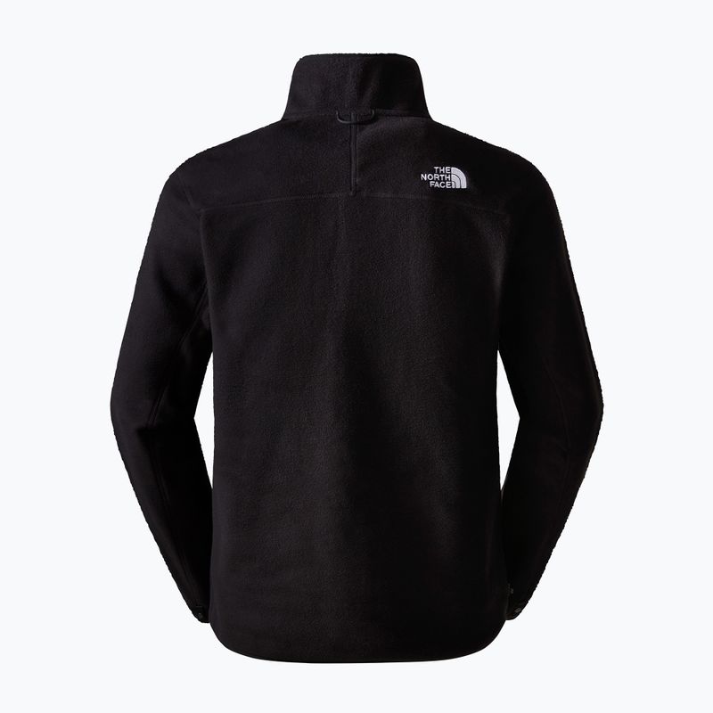 Hanorac pentru bărbați  The North Face 100 Glacier Full Zip black/npf 6