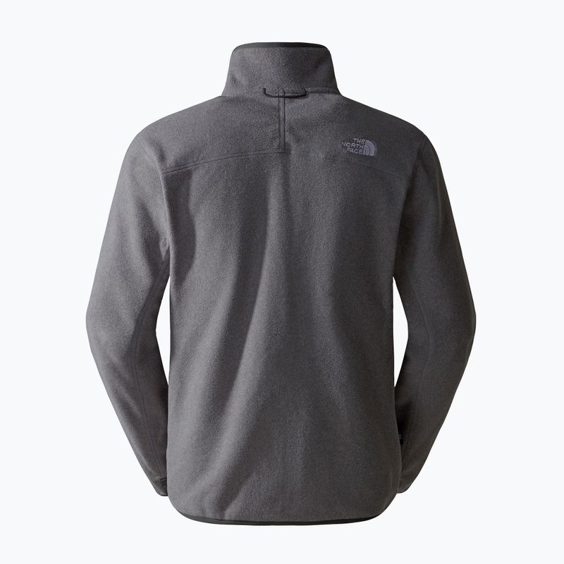 Hanorac pentru bărbați  The North Face 100 Glacier Full Zip medium grey heather 6