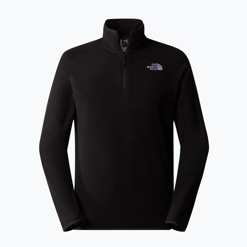 Hanorac pentru bărbați  The North Face 100 Glacier 1/4 Zip black/npf 4