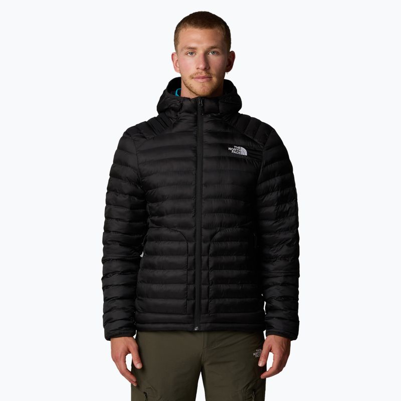 Geacă de puf pentru bărbați The North Face Huila Synthetic Hoodie black/asphalt grey