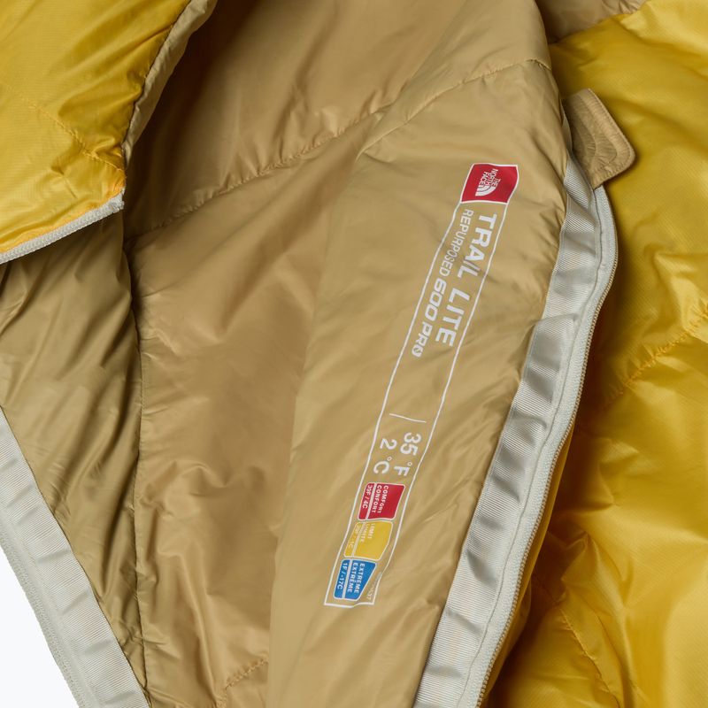 Sac de dormit The North Face Trail Lite Down 35 183 cm/right tnf yellow/ khaki stone 5