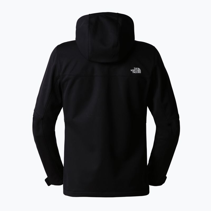 Geacă softshell pentru bărbați The North Face Diablo Softshell Detachable Hood black/black/npf 6