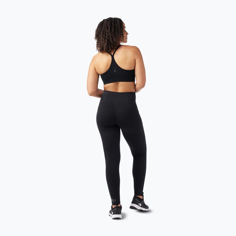 Sutien termoactiv Smartwool Merino Blend Bralette black 2