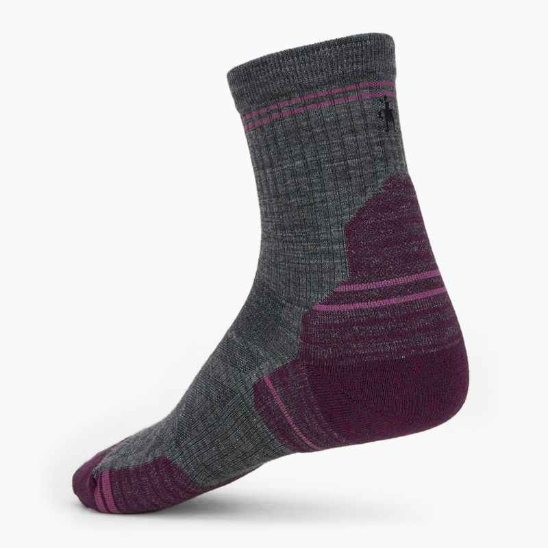 Șosete pentru femei Samrtwool Hike Targeted Cushion Mid Crew medium gray 2